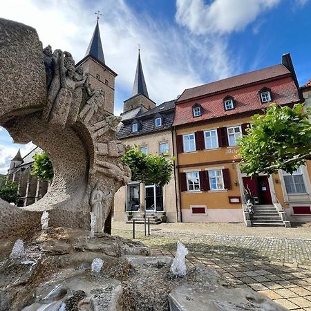 Hotel Weinstube Am Markt Gerolzhofen Luaran gambar