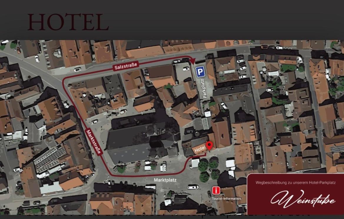 Hotel Weinstube Am Markt Gerolzhofen Luaran gambar